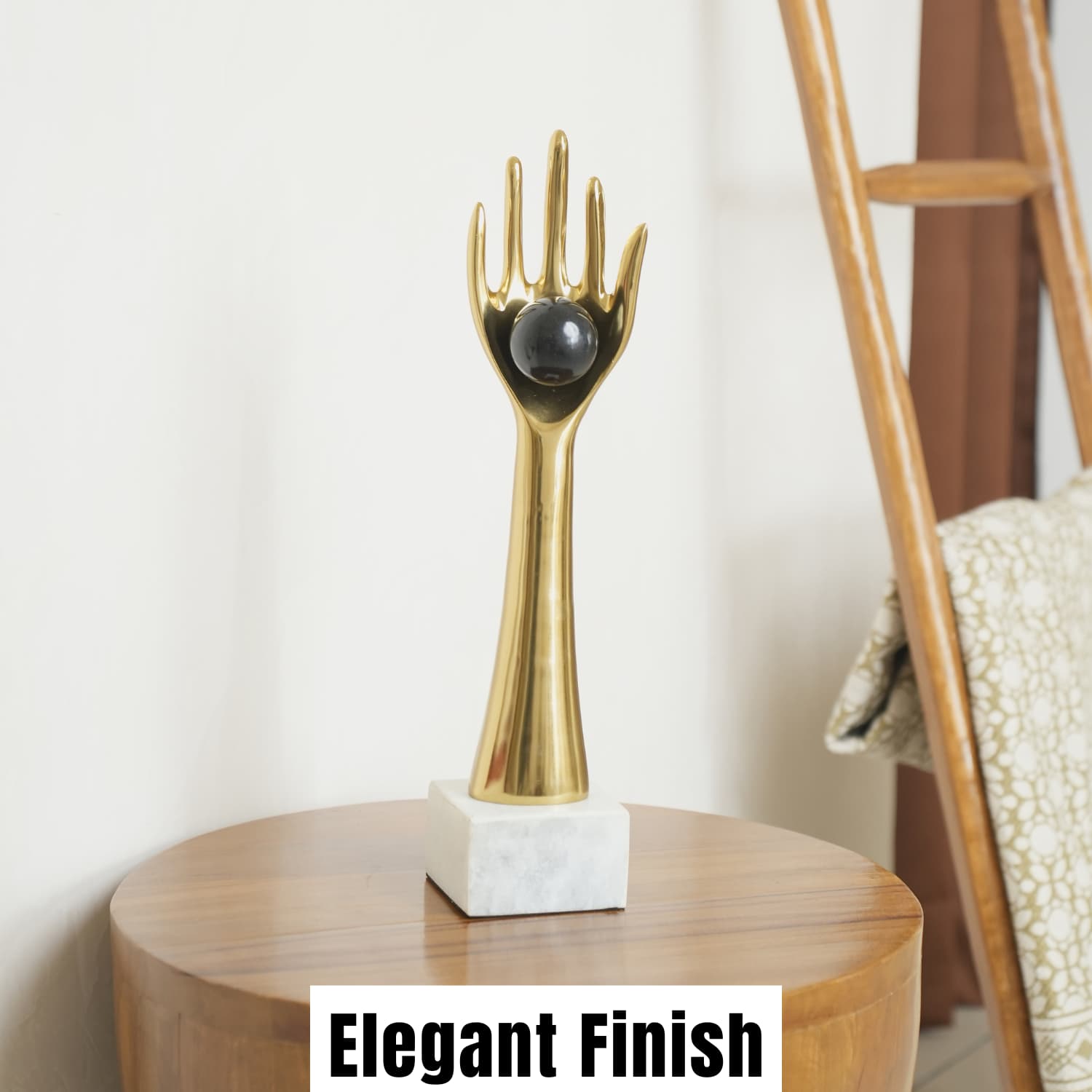 Buy Best Golden Hands Table Showpiece online in india