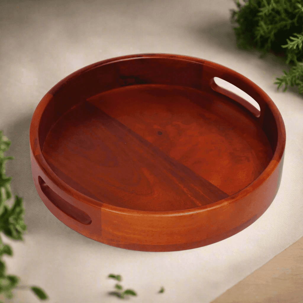 Buy Best Round wooden Tray