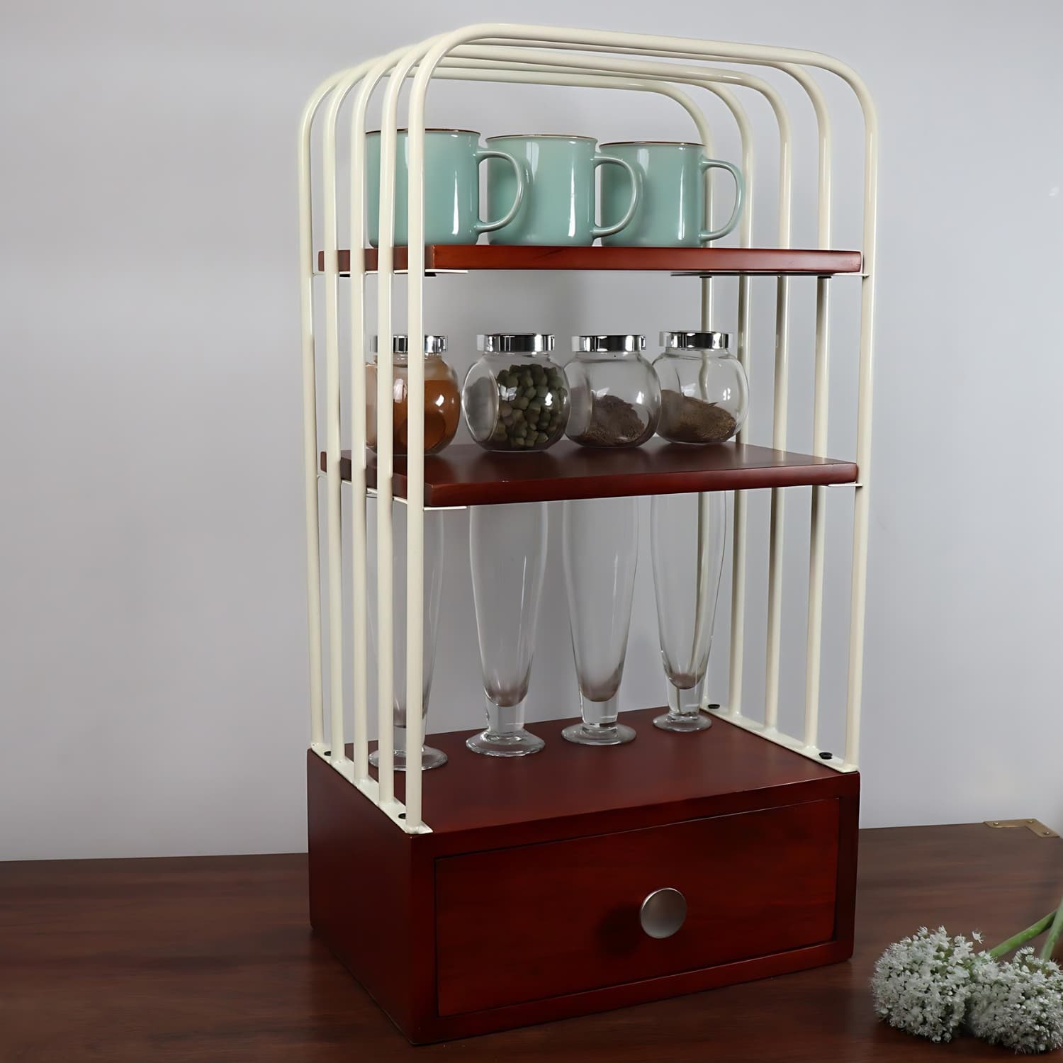 The Best Ivory Wooden Kitchen organizer online in India